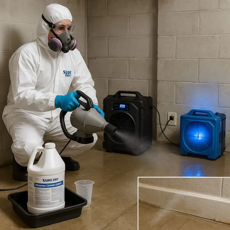 Sanitization and Odor Removal process in Franklin, NE
