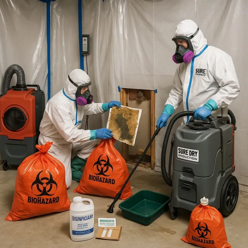 Contaminated Water Handling Protocols process in Franklin, NE